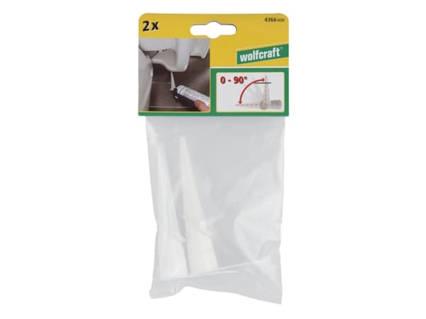 WOLFCRAFT The end of the jointing tube 2 pcs. (4366000)