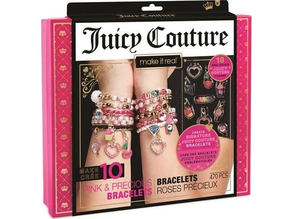 Make it real Make it real -  do tworzenia bransoletek - Juicy Couture Pink and Precious