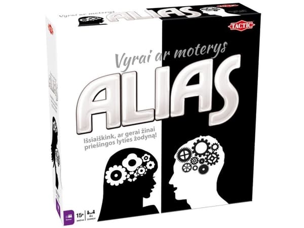 Tactic Board Game Alias Women Vs Men 53770
