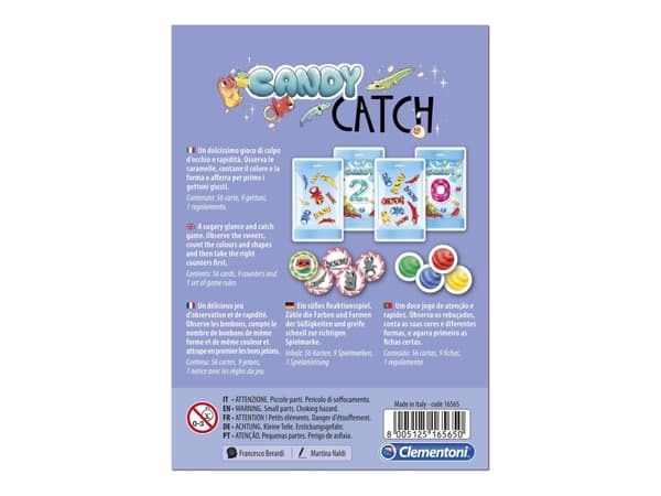 Clementoni - Candy Catch - kortspel