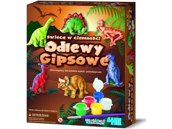 4M Kipsivalukappaleet, dinosaurukset - 3514
