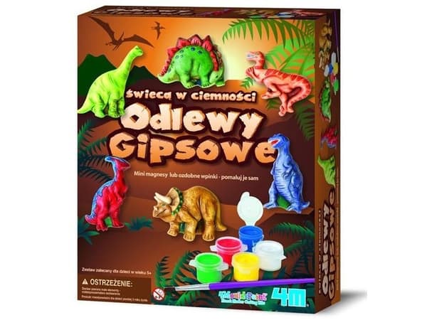 4M Kipsivalukappaleet, dinosaurukset - 3514