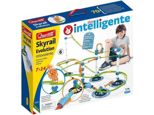 Quercetti 6600, Klinkekulebane, Flerfarget, 6 år, 174 stykker, Gutt/Jente, Barn