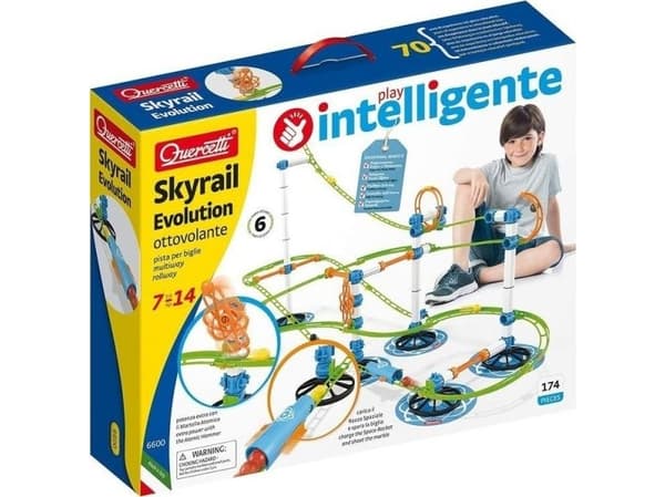 Quercetti 6600, Klinkekulebane, Flerfarget, 6 år, 174 stykker, Gutt/Jente, Barn