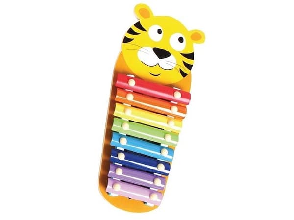 Bemag CYMBALKI Wooden Tigger for children to play at universities