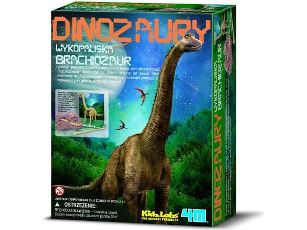 4M KidzLabs craft kit "Brachiosaurus skeleton"