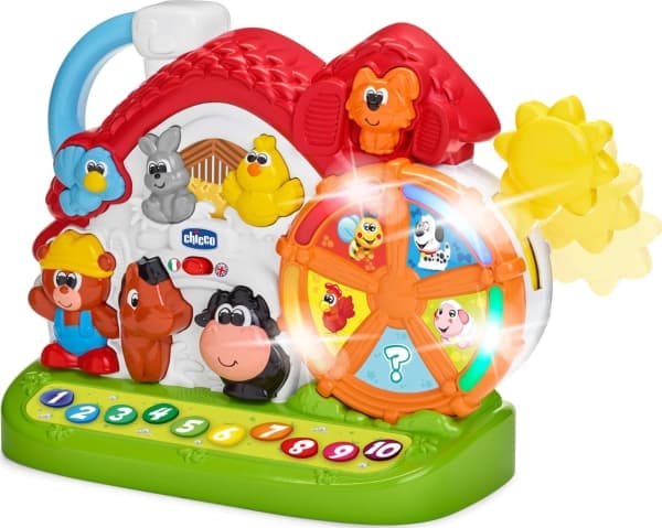 Chicco Talking Farm tospråklig PL/EN (9604000130)