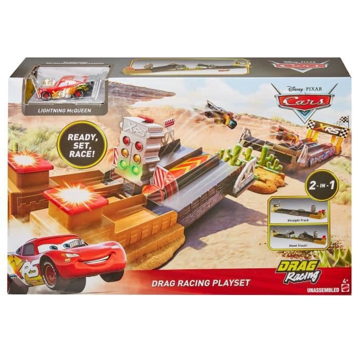 Disney Cars - Disney Cars Xrs Drag Racing Box - Alder 4+