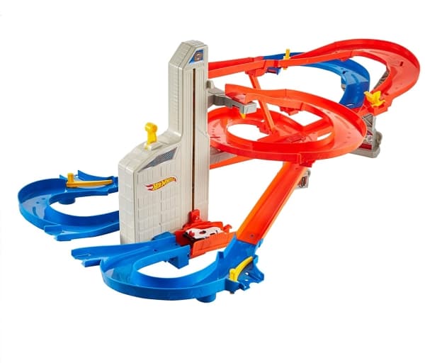 Hot Wheels Auto-Lift Expressway + 5 vehicles FXN21