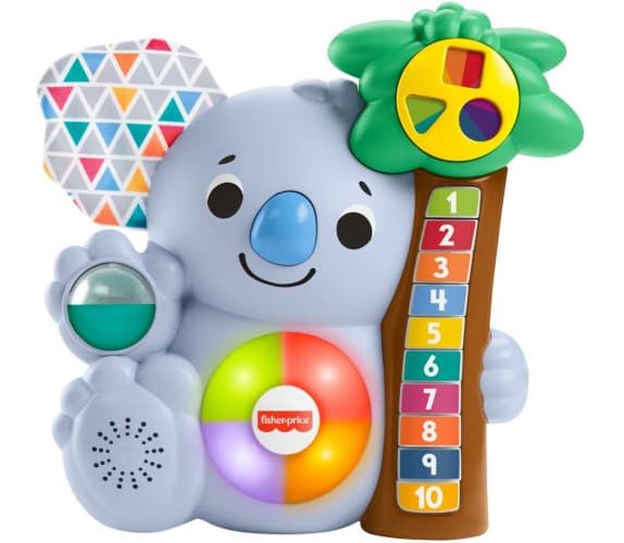 Fisher-Price BlinkiLinkis Koala, Multicolour, Child, Boy/Girl, 0.75 yr(s), German, Battery