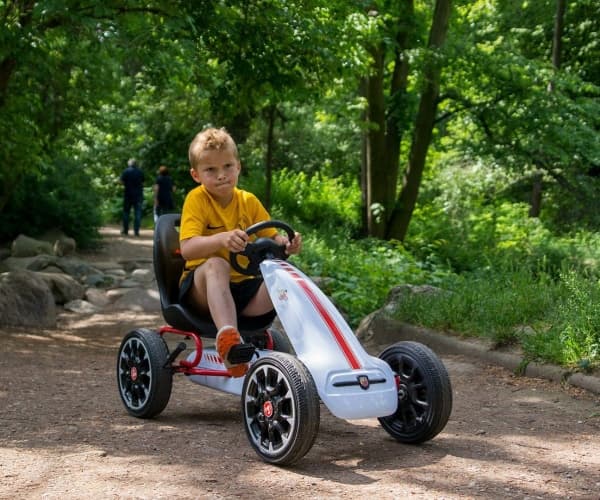 Milly Mally Milly Mally Abarth Red pedal go-kart