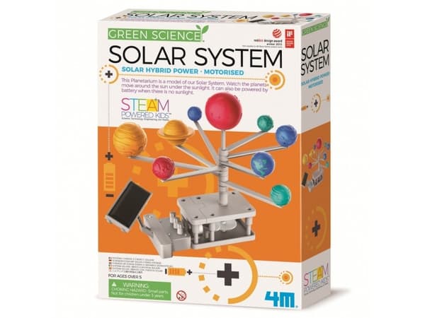 4M Green Science Solar System, aurinkokunta, tähtitiede, 5 vuotta, monivärinen