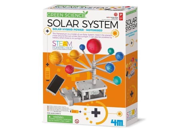 4M Green Science Solar System, aurinkokunta, tähtitiede, 5 vuotta, monivärinen