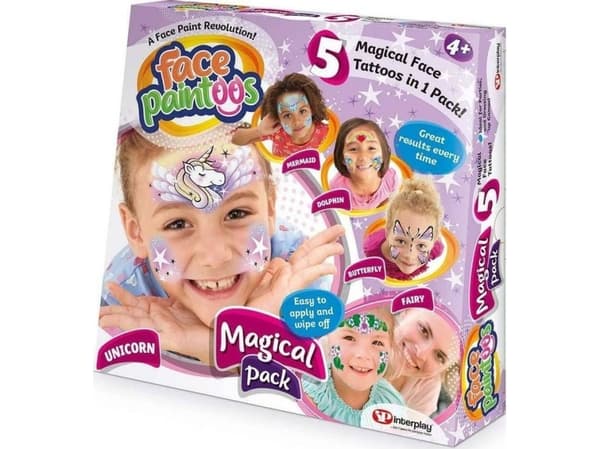 Interplay Entertainment FACE PAINTOOS Magical Pack, 6 pcs per outer