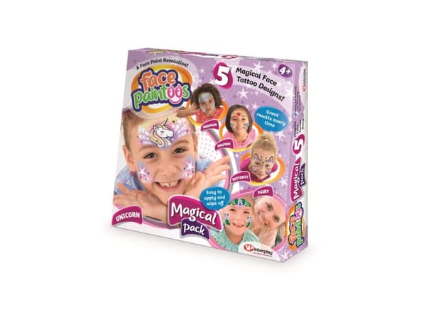Interplay Entertainment FACE PAINTOOS Magical Pack, 6 pcs per outer