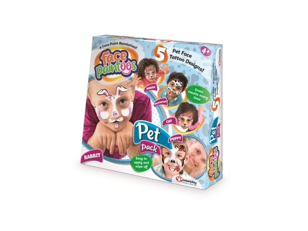 Face Paintoos Pet Package