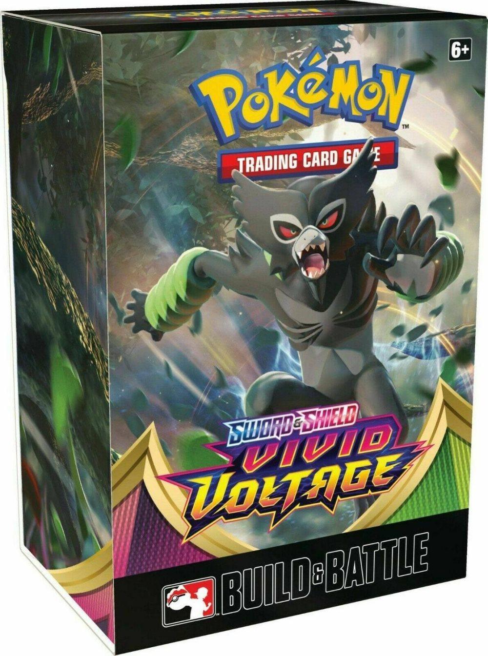 Pokemon: Vivid Voltage Build and Battle Box Sealed