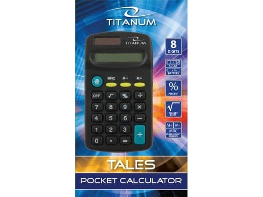 TITANUM TALES POCKET CALCULATOR TCL101