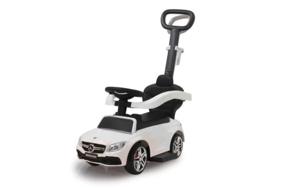Jamara Mercedes-Benz AMG C63, 6 månad (er), 4 hjul, Batterier krävs, Vit, 4,5 kg
