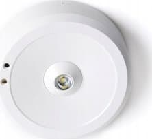 Premium Lux Intelight Emergency LED-armatur STARLET EXTERNAL SC 3W 3h A (korridorlinse) utenpåliggende CNBOP-PIB IP41 INTELIGHT-99904