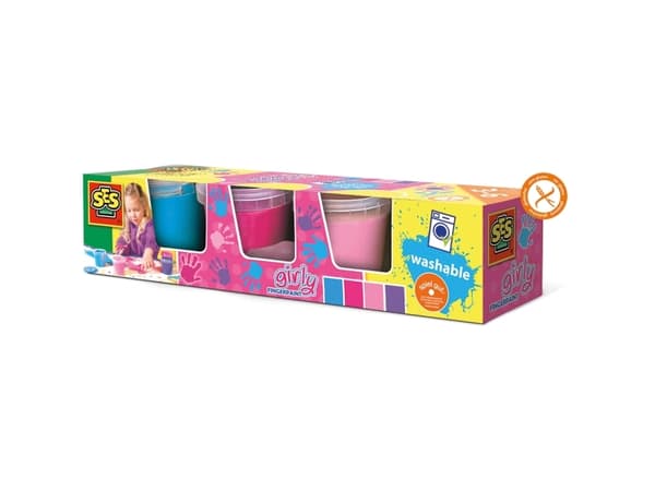 SES Creative Fingermaling - 4 x145 ml