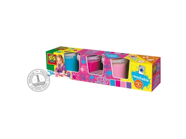 SES Creative Fingermaling - 4 x145 ml