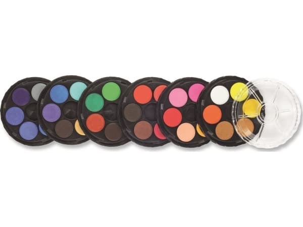 Koh-I-Noor Koh-i-Noor Watercolor Paint 36 Colors Round universal