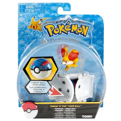 Pokemon Throw N Pop Poke Ball Fennekin