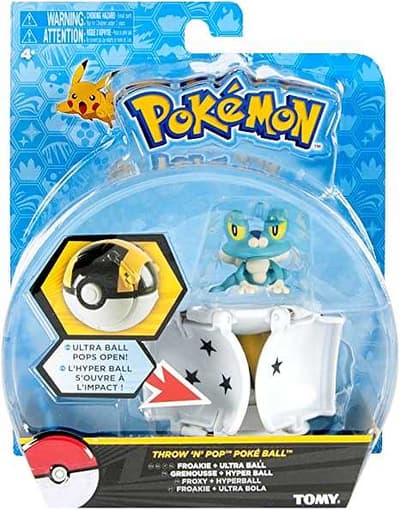 Pokemon Throw N Pop Poke Ball Froakie