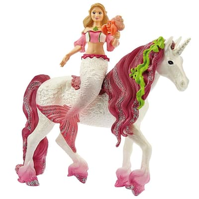 Schleich Bayala - Merenneito Feya Vedenalaisella Hevosella