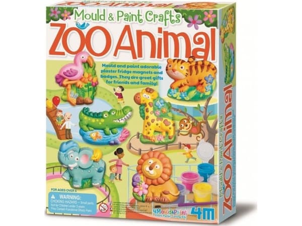 4m Mould & Paint Zoo animals