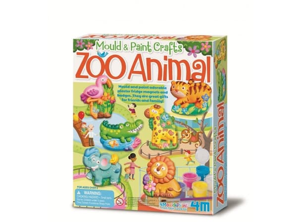 4m Mould & Paint Zoo animals