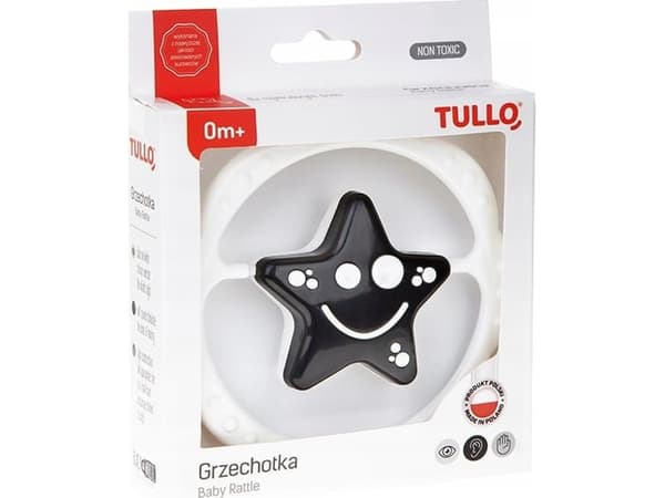 Tullo Tullo svart og hvit stjernerangle