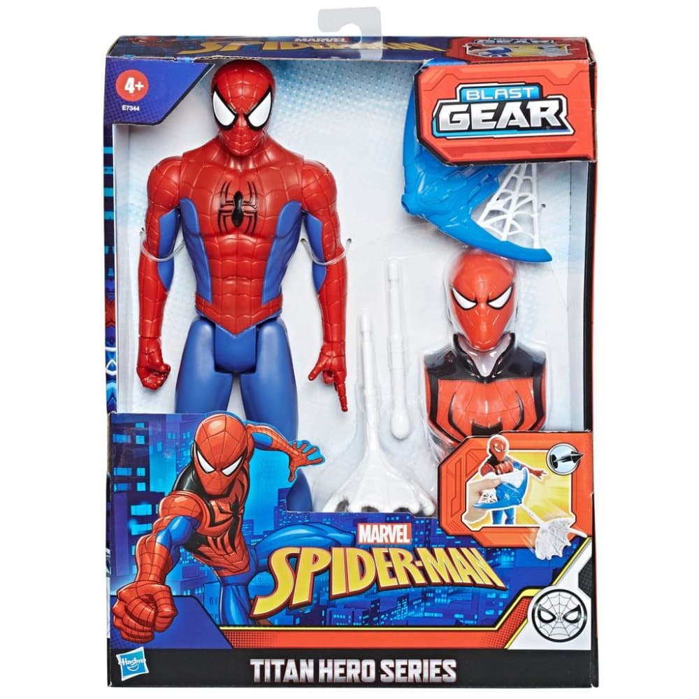 SPD TITAN HERO BLAST GEAR- Spiderman med pilbåge