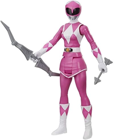 Power Rangers Mighty Morphin Pink Ranger Action Figur 30cm