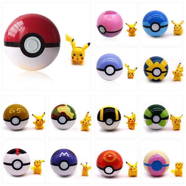 Pokemon Go Pokeball - Heal Ball + Figur