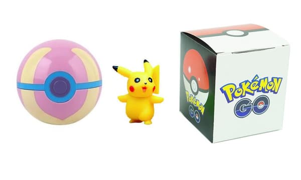Pokemon Go Pokeball - Heal Ball + Figur
