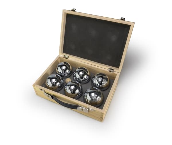 Petanque i trææske