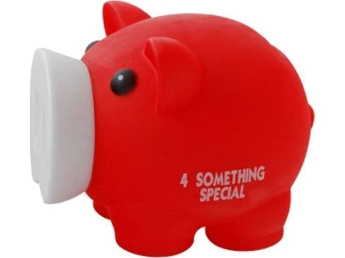Maped Piggy Bank Pig 4 Something Special red MAPED