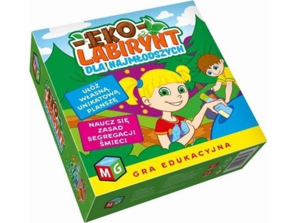 Multigame puslespill Eco labyrint for de yngste - pedagogisk spill 00631
