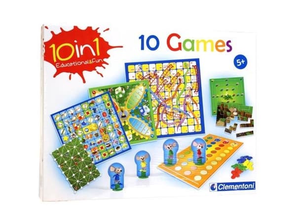 Clementoni Game Forms (60482, 10 Parts)
