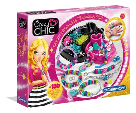 Clementoni Crazy Chic Trendy Bracelets - Kunstsett - multifarge