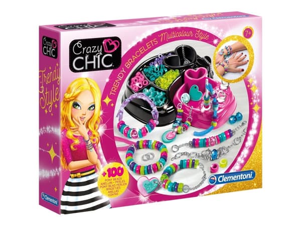 Clementoni Crazy Chic Trendy Bracelets - Kunstsett - multifarge