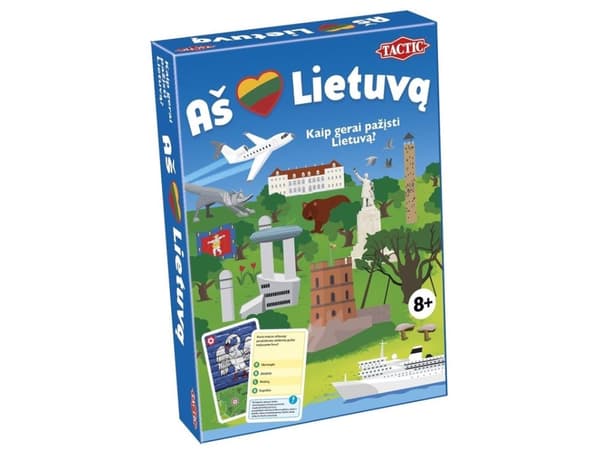 Tactic Table Game I Love Lithuania
