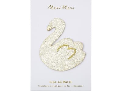 Meri Meri glitter Swan Patch