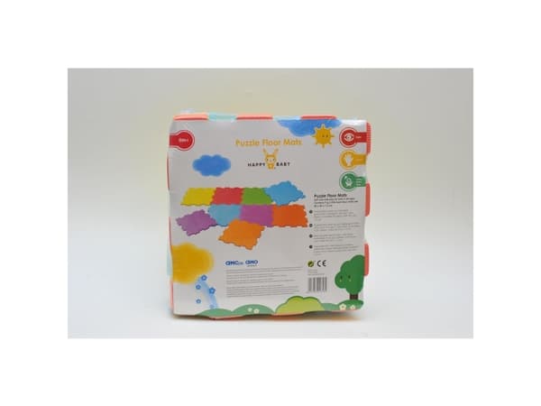 SOFT LEKEMATTE PUZZEL 9 BRIKKER 30X30 CM HB