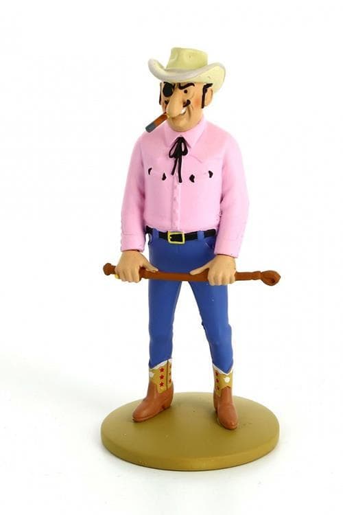 Tintin - Statyett - Rastapopoulos med piska