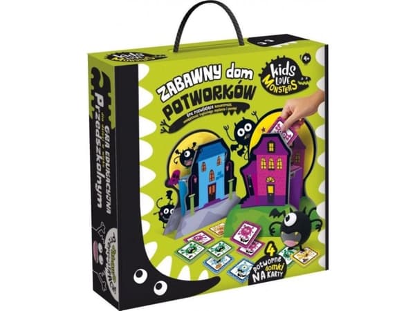 Lisciani Educational game Funny house of monsters