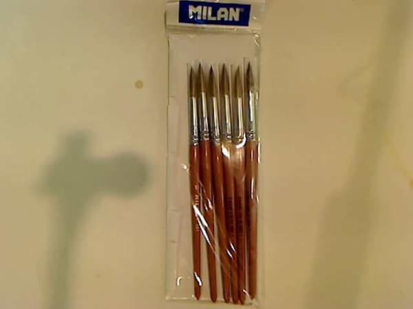 Milanin harja nro 12 Sarja 101 6 kpl/pakkaus (80312/6)