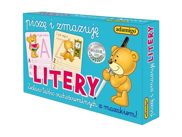 Adamigo Set I write and erase letters - 6564